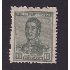 ARGENTINA 1920 GJ 505 ESTAMPILLA NUEVA CON GOMA RARA U$ 66